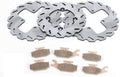Front & Rear Brake Rotors and Brake Pads for Can-Am Outlander 800 B2731
