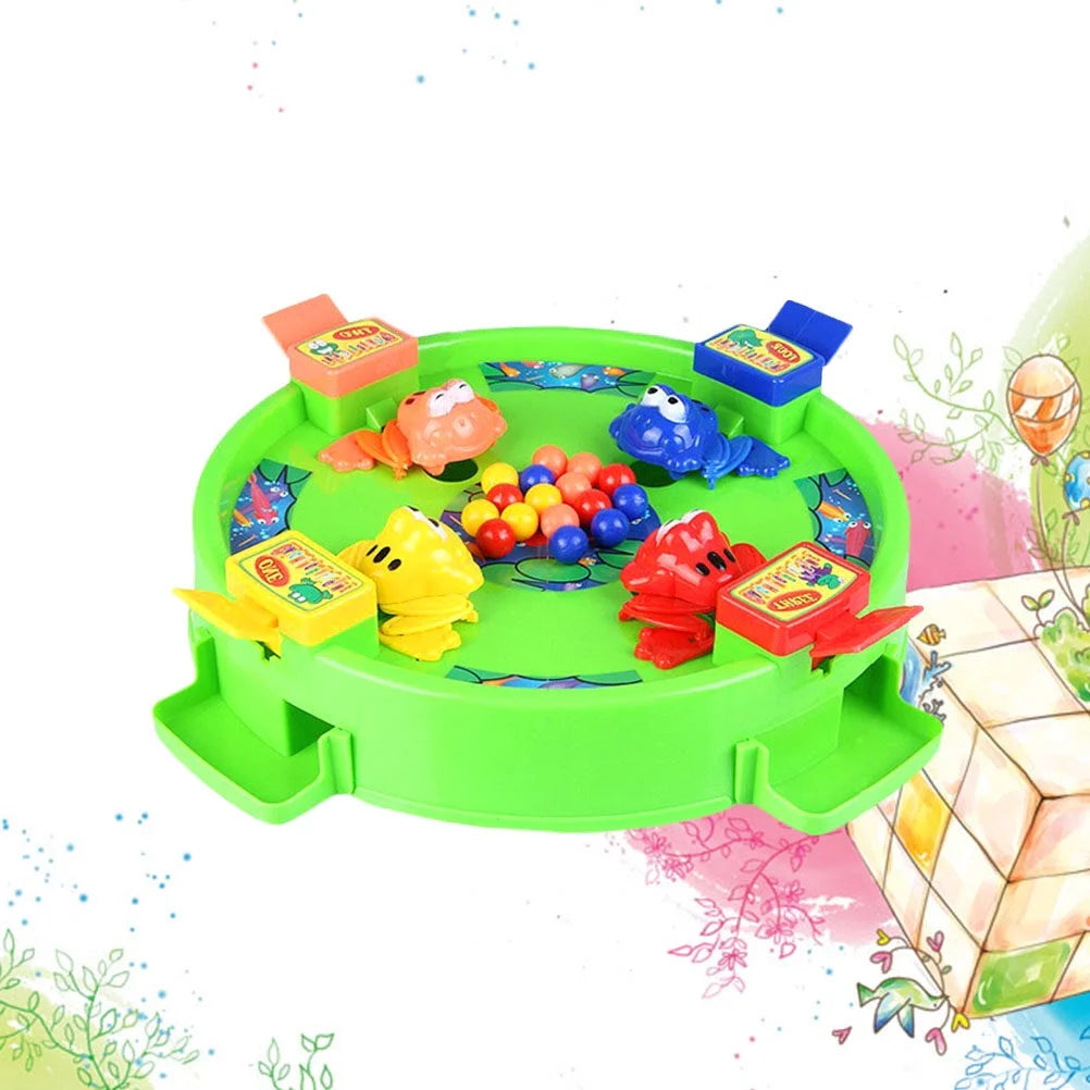 Frogs Eating Balls Board Game Toy Set D260