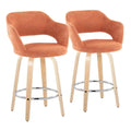 26" Fixed-Height Counter Stool Set of 2 W218744