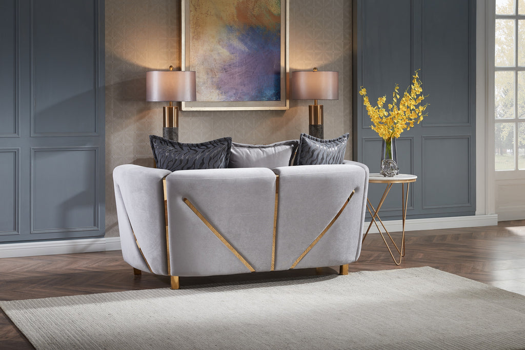 Velvet Loveseat E97961