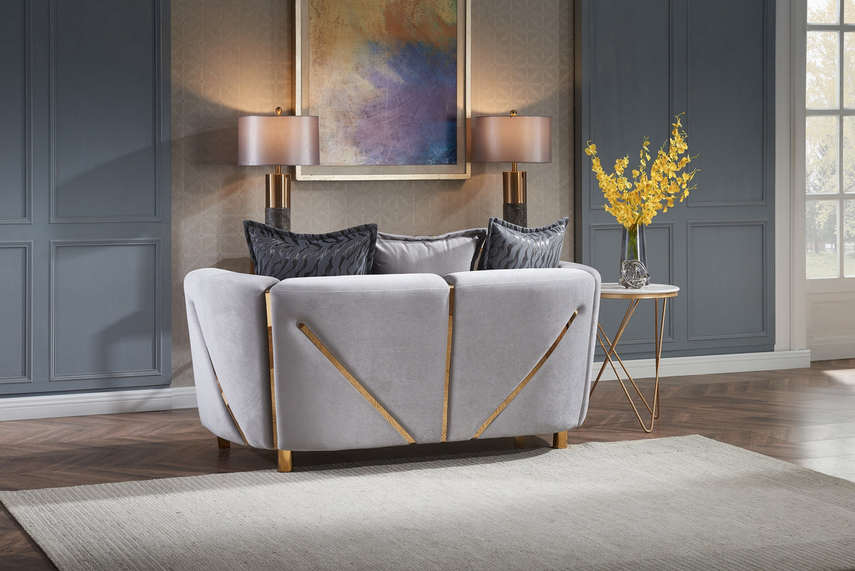Velvet Loveseat E97961