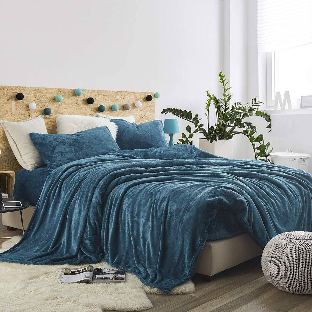 California King Teal Bed Sheet Set P642474