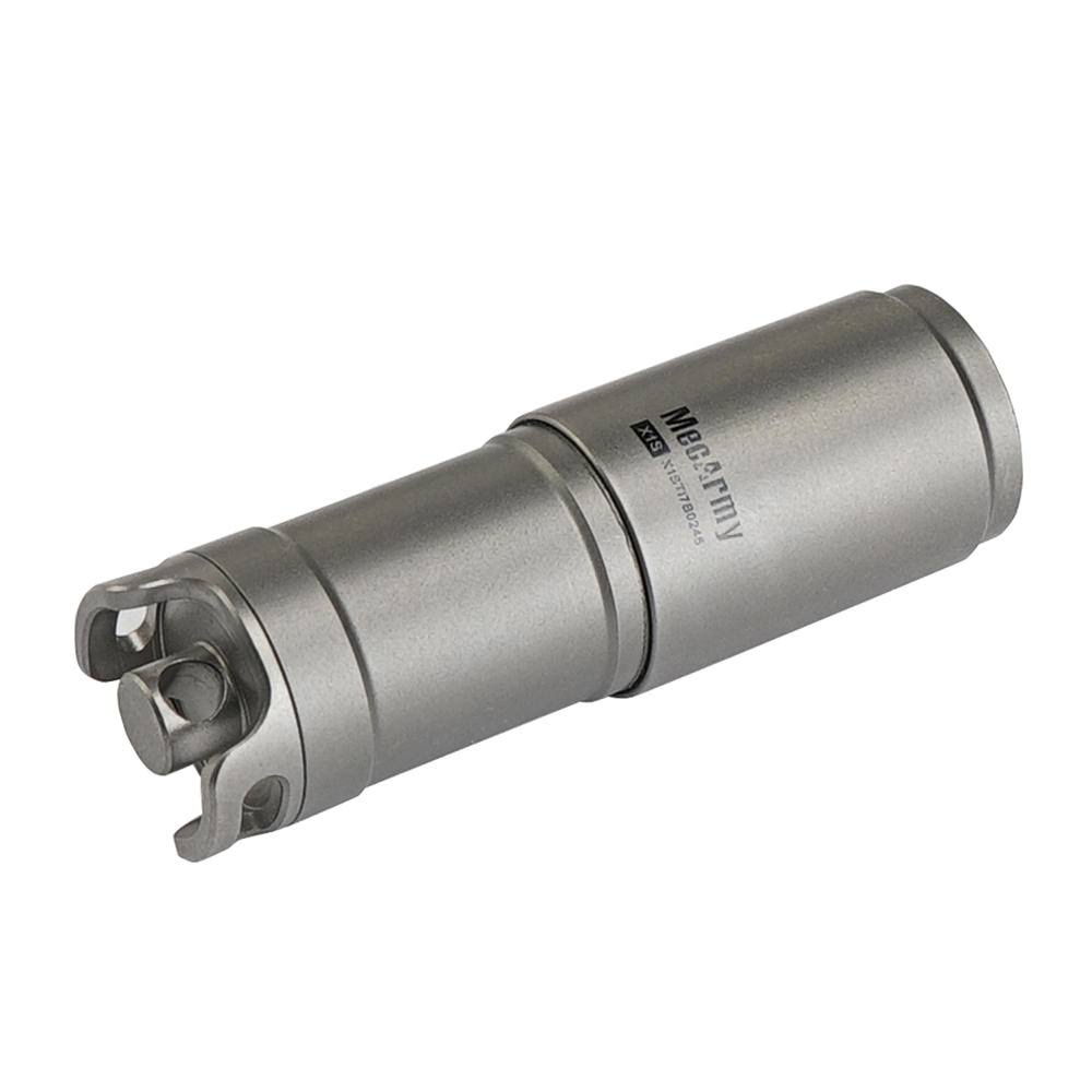 Mini Rechargeable Titanium Keychain Flashlight J7430