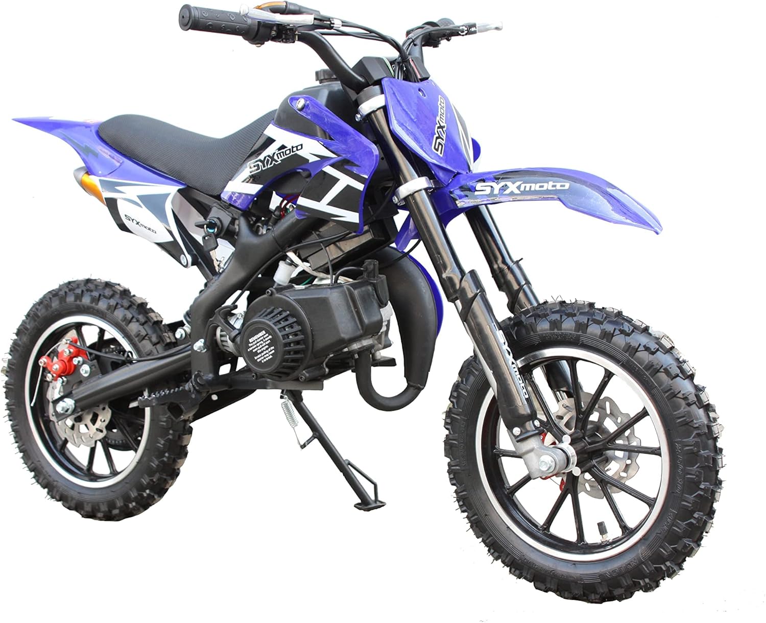 Blue 50cc Gas Power Kids Dirt Bike P401