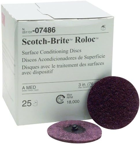 Surface Conditioning Disc, 3 Inch, Medium, Pack of 2 Q589321
