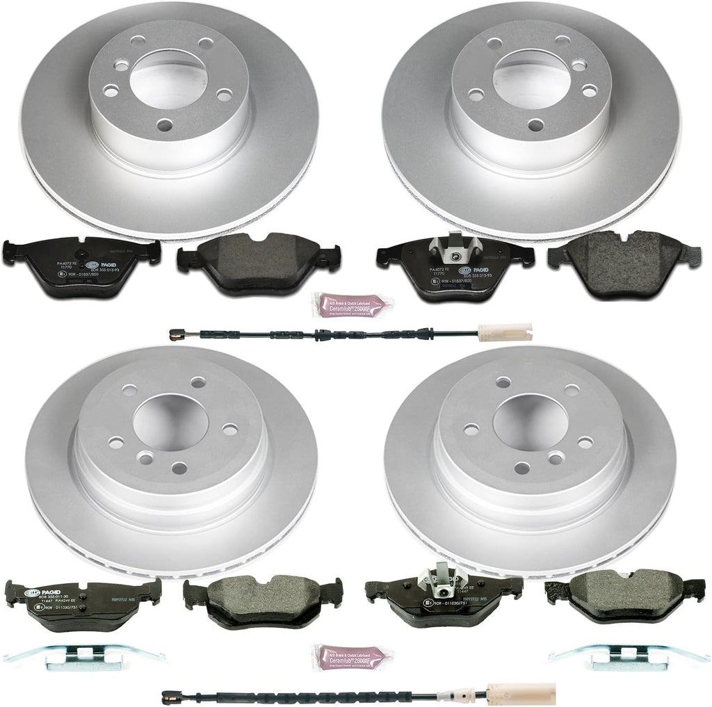 Front & Rear Euro-Stop Brake Kit T105