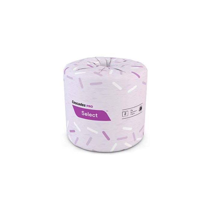 2-Ply White Bath Tissue, 550/Roll, 80/Carton Y584