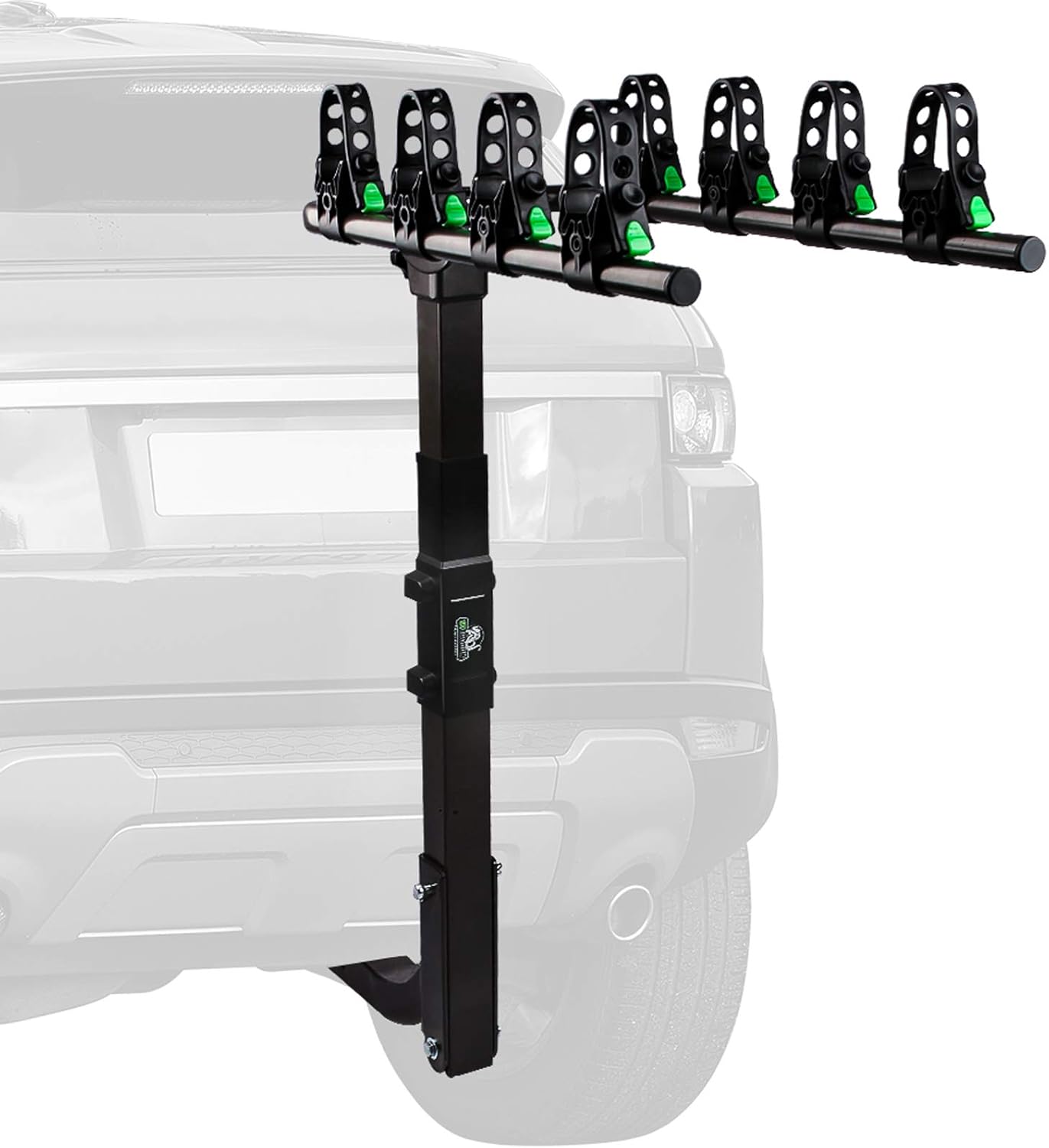 5 Bike Rack Hitch Mount Double Foldable Rack J97383