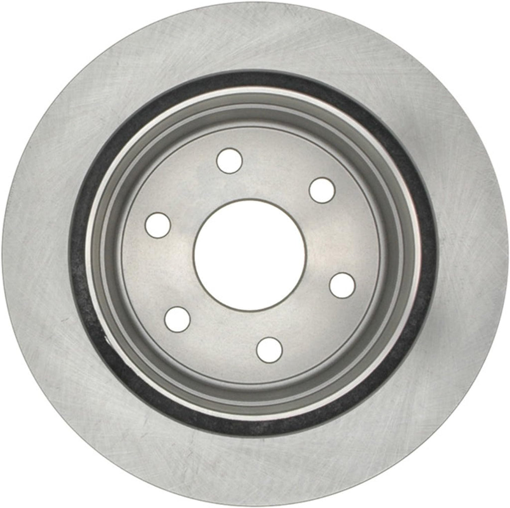 Silver Rear Disc Brake Rotor Pack of 2 W698