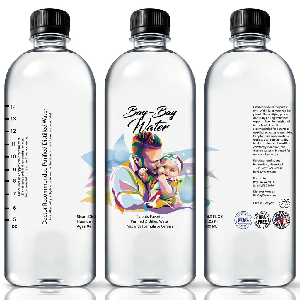 Fluoride Free Distilled Water 16.9 fl oz (12) P977261