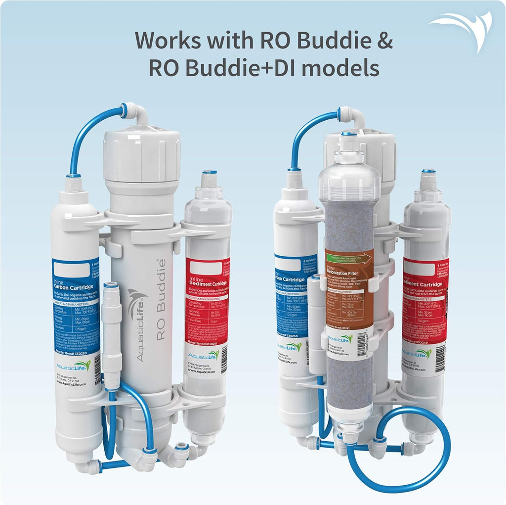 RO Buddie Carbon Cartridge, White, Pack of 2 L5704