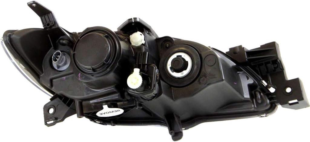 Passenger Side Headlight Assembly for Mazda 3 Sedan 2004-2006 E2319