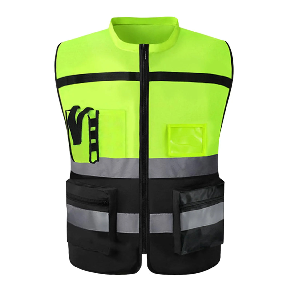High Visibility Yellow Reflective Safety Vest A442