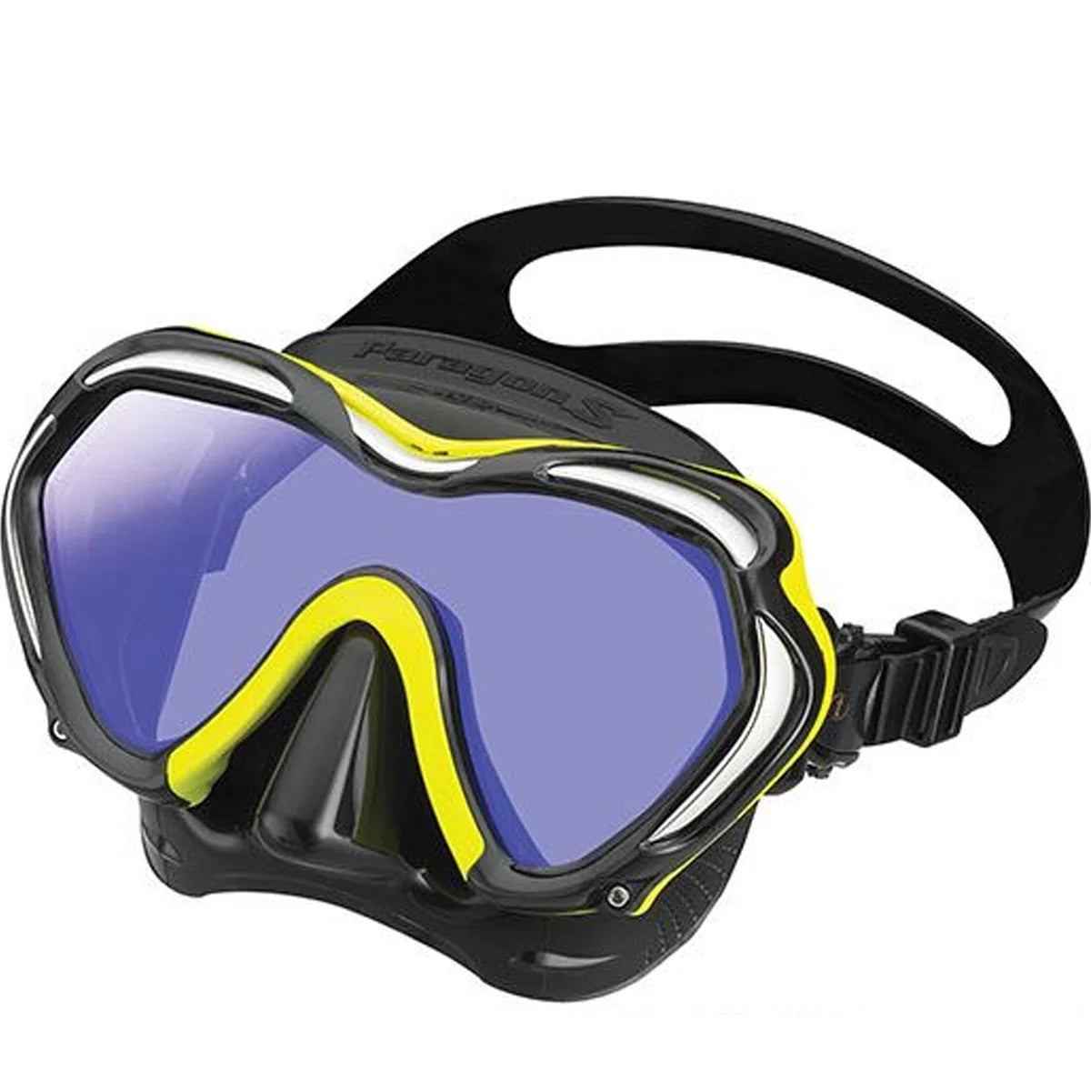 White/White Scuba Diving Mask C6217