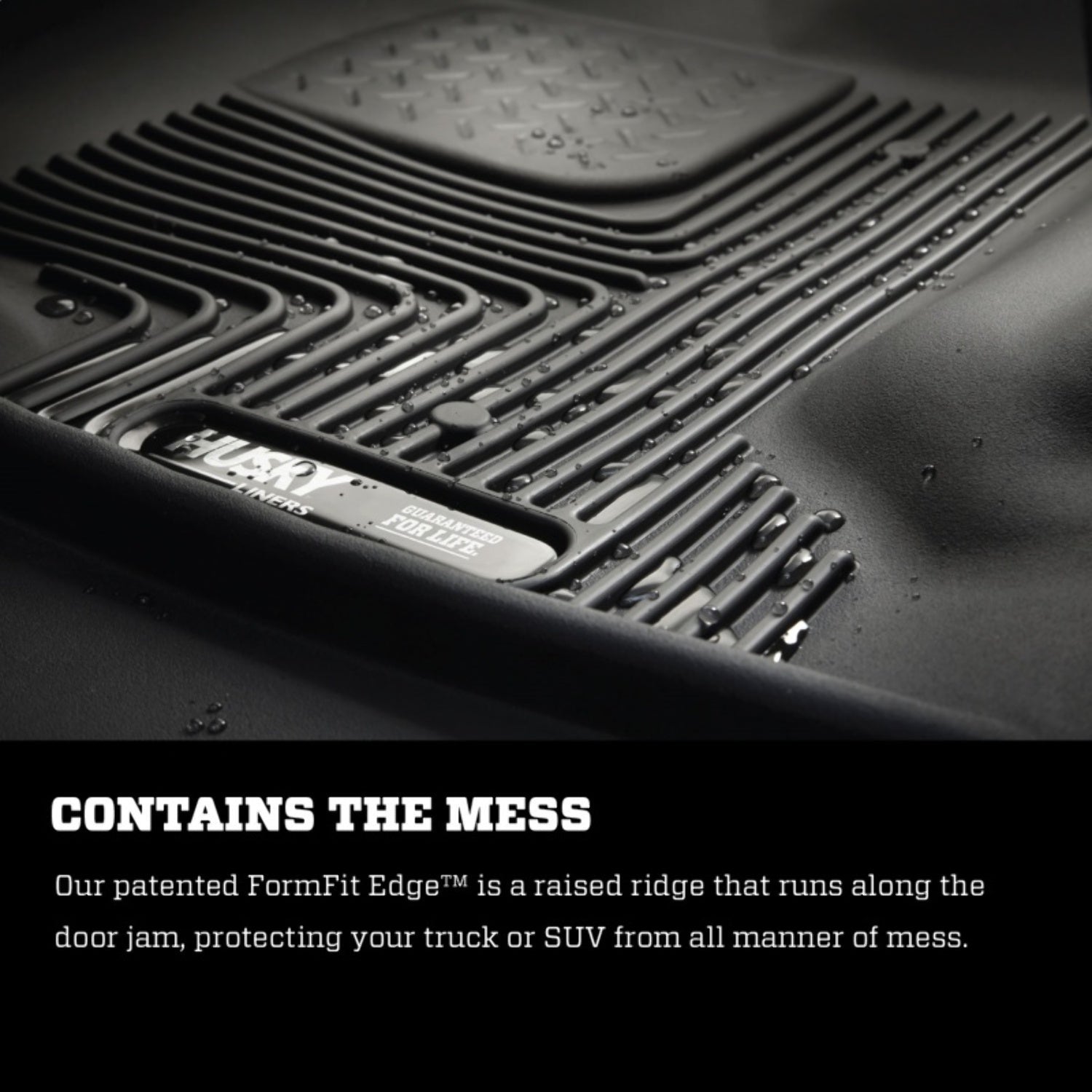 Black 2nd Seat Floor Liner Q70200