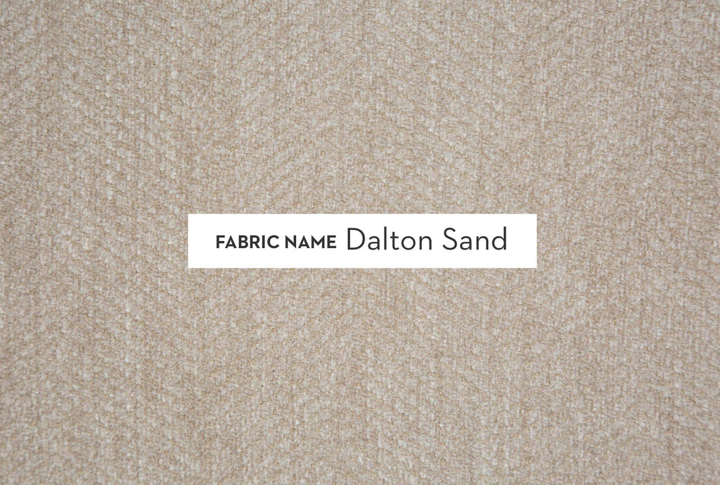 Beige Fabric Chair and Half B25336