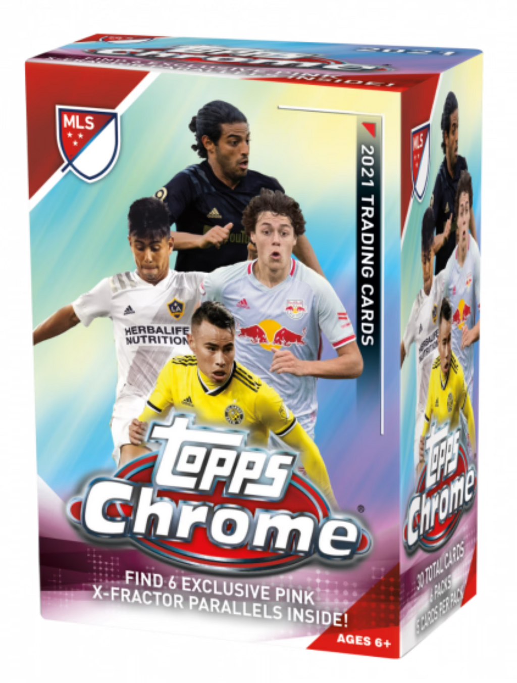 2021 Topps Chrome MLS Soccer Trading Cards Blaster Box N5415