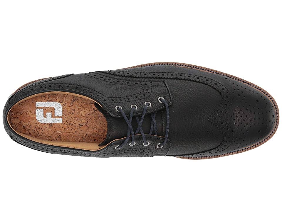 Black Wing Tip Shoes B787146