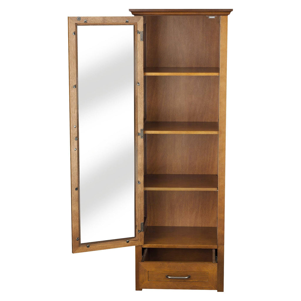 Linen Cabinet, Brown S488570