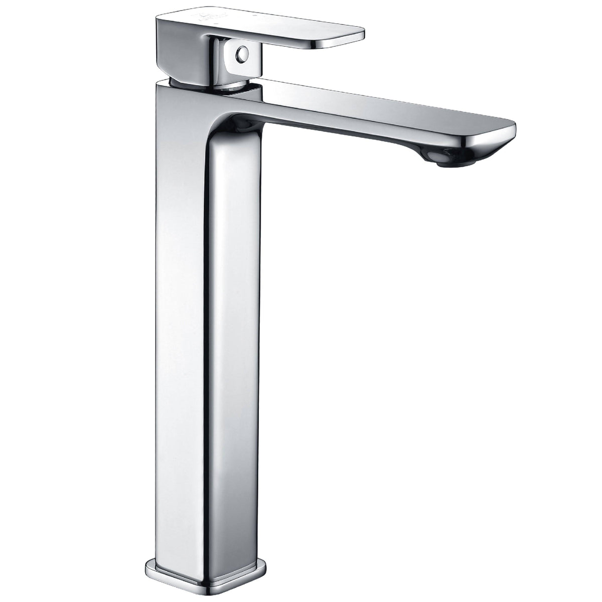Polished Chrome Single Hole Single-Handle Bathroom Sink Faucet Q1845
