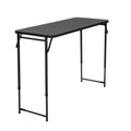 Adjustable Height PVC Top Table Black X376253
