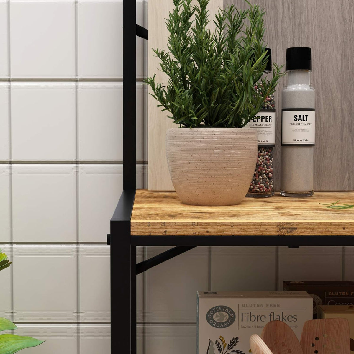 3-Tier Kitchen Baker Storage Shelf Rack T978950