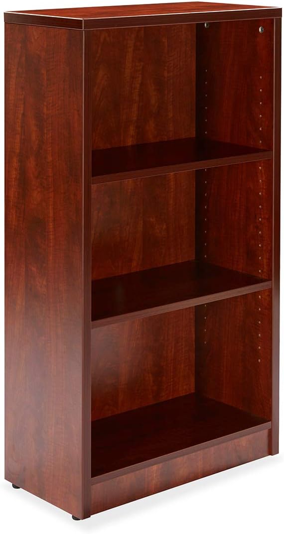White 5 Shelf Wood Bookcase B408977