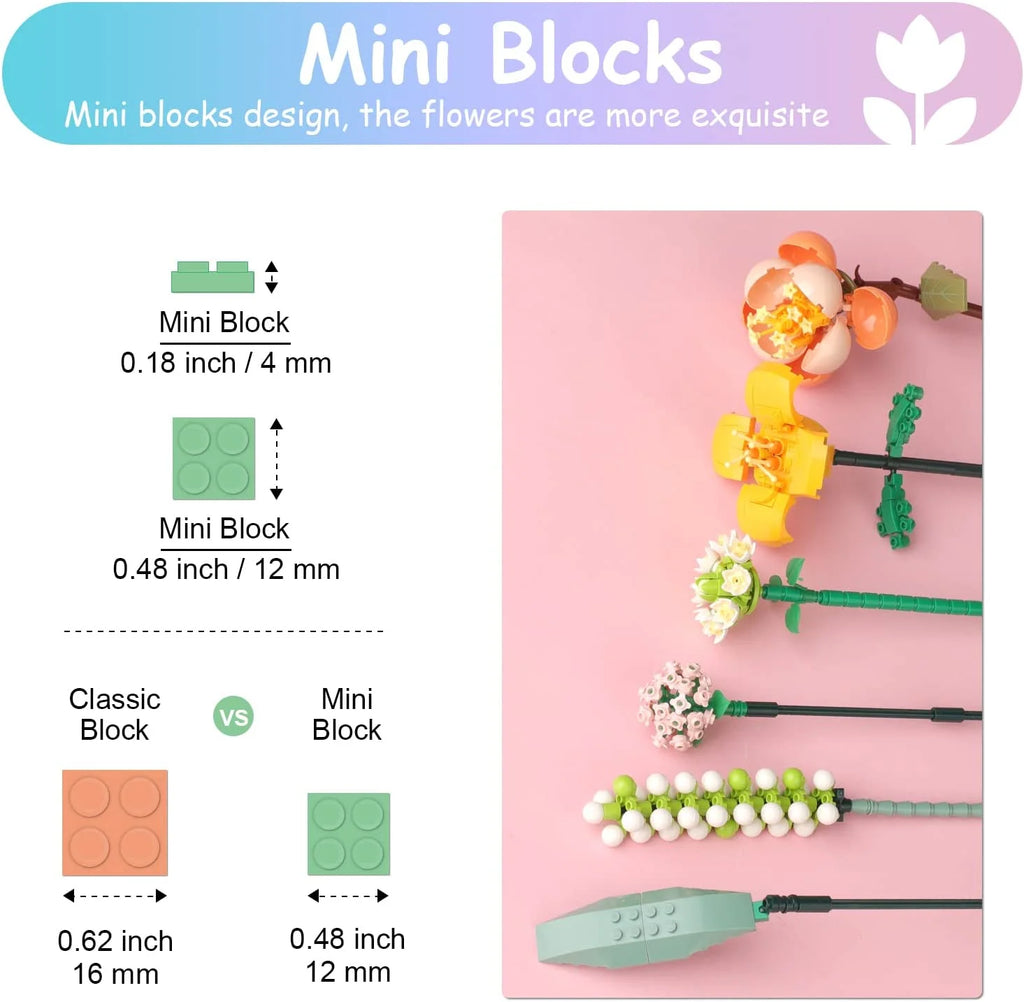 Yellow Lily Building Blocks 456PCS K622475
