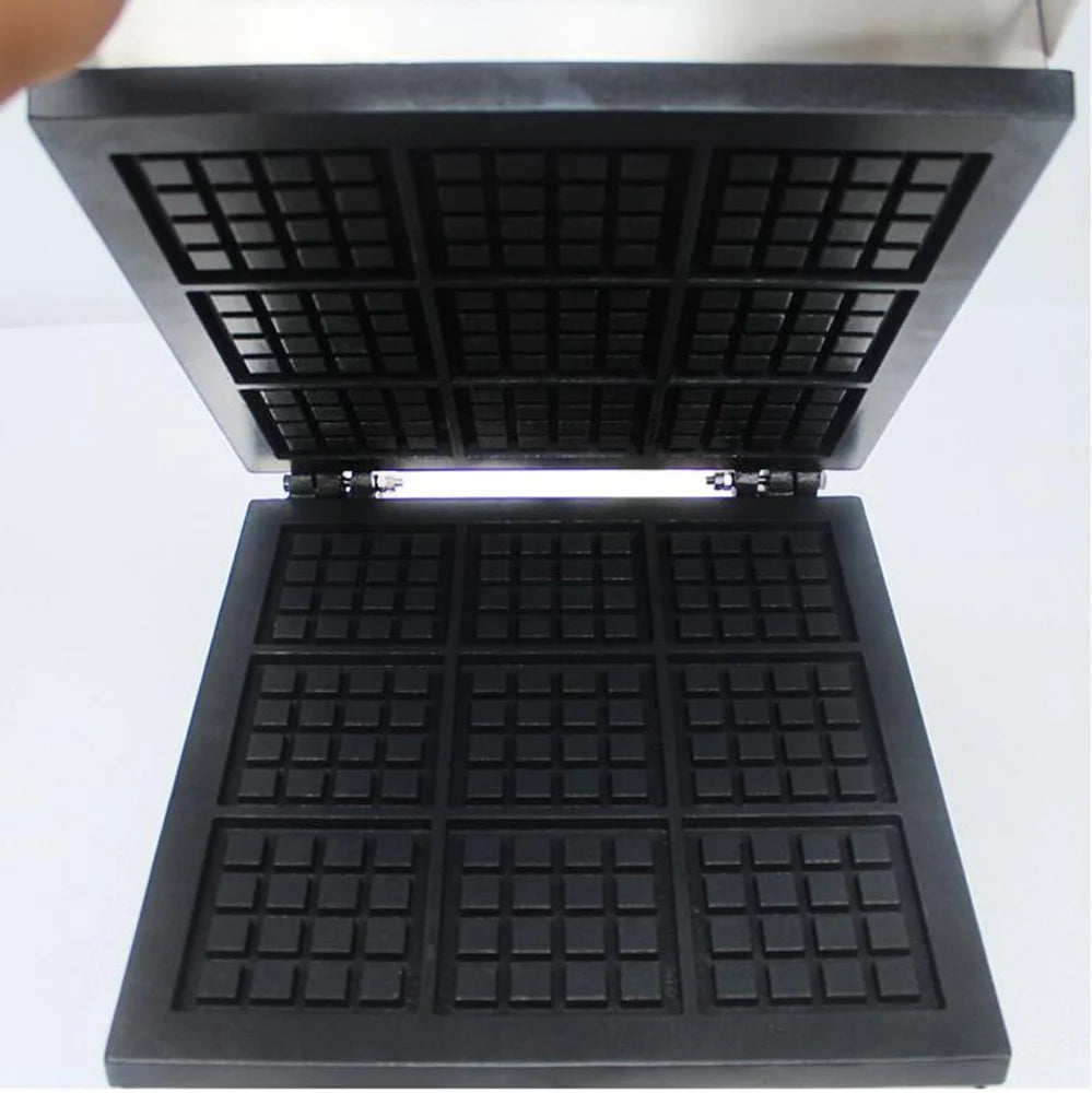 9pcs Square Waffle Maker Machine J4212