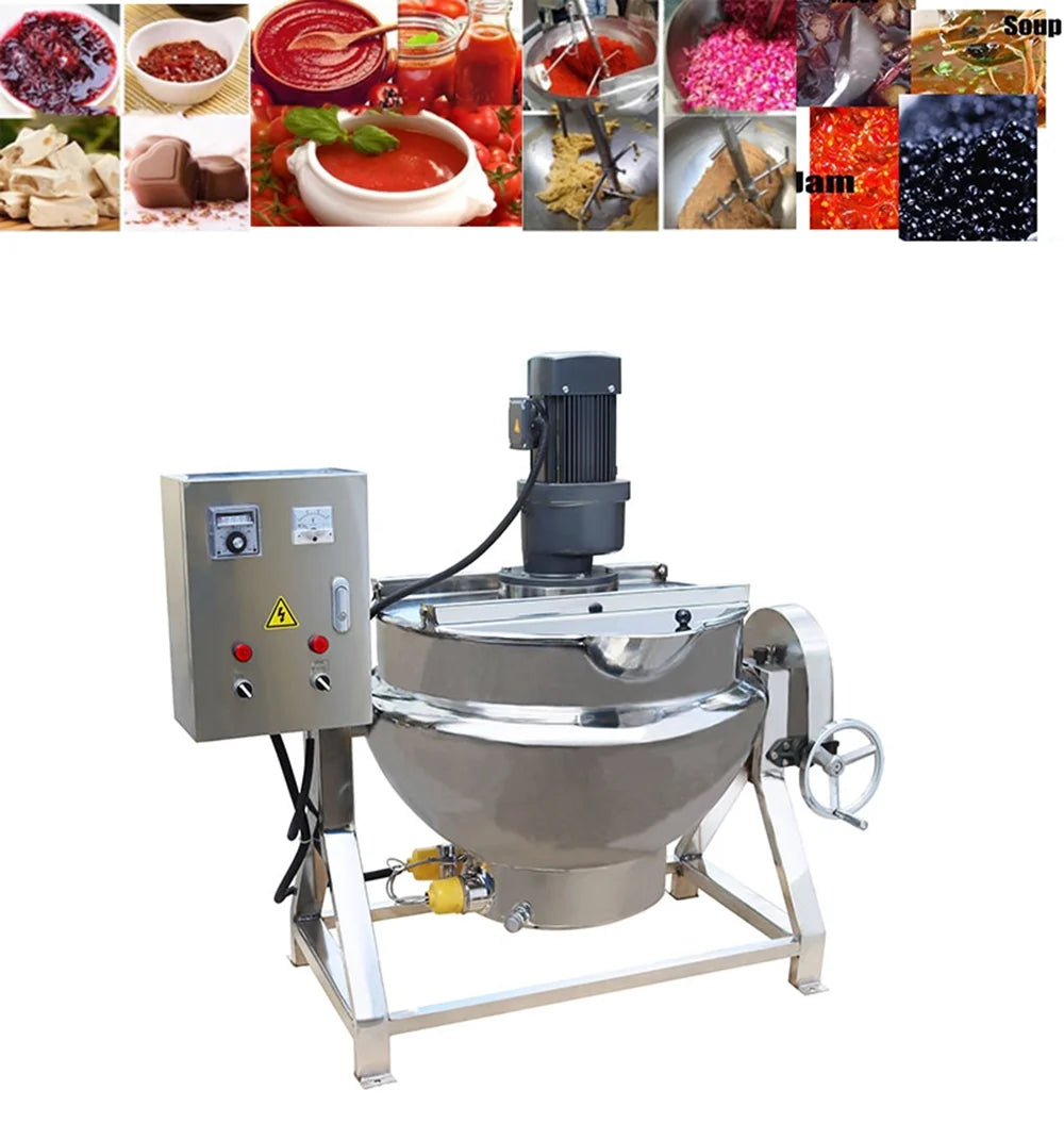 Electric Jacketed Kettle 100L 26.5 Gallon Stainless Steel 220V A4396