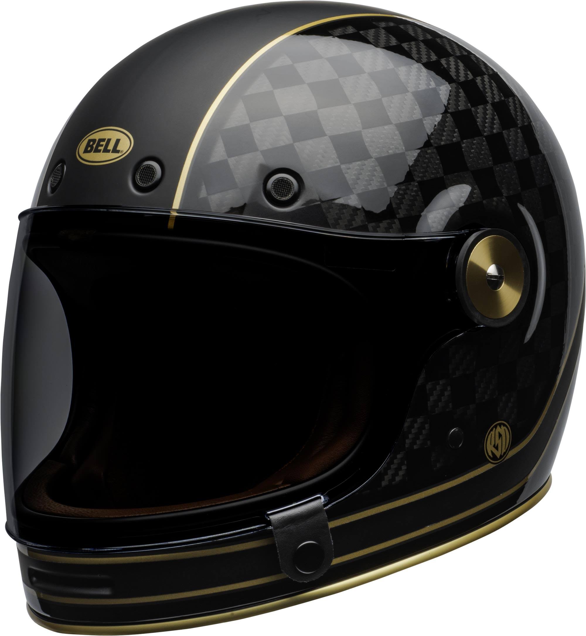 Matte/Gloss Black Carbon Helmet K144