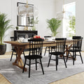 Antique Rustic Solid Pine Folding Farm Table I2245