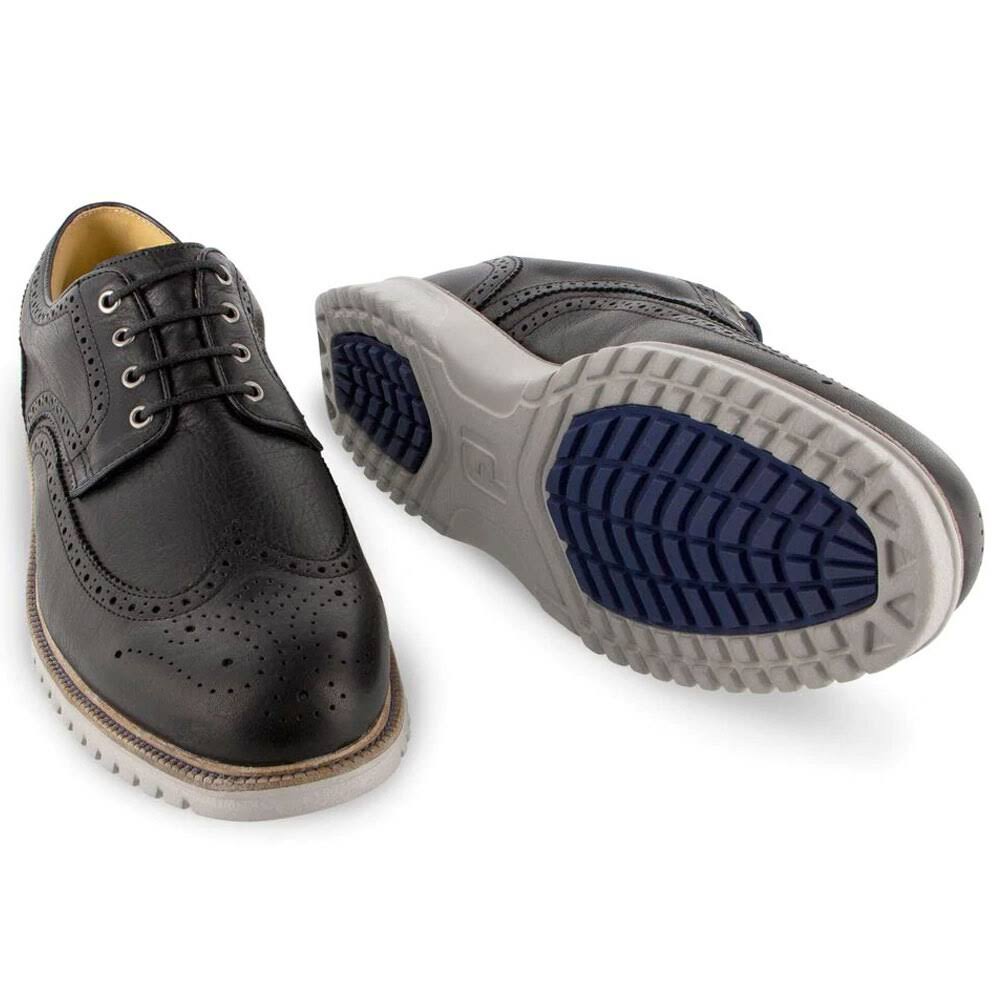 Black Wing Tip Shoes B787146