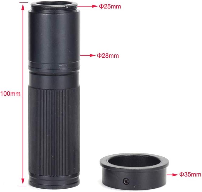 34MP 2K 1080P 60FPS Full HD HDMI USB Digital Video Microscope Camera with 150X Zoom C-Mount Lens and Adjustable Illumination R99425
