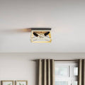 Graphite 2-Light Flush Mount Fixture Y1836