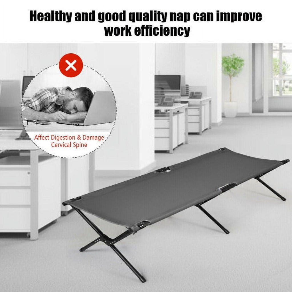 Portable Camping Cot with X-Shape Legs I71613