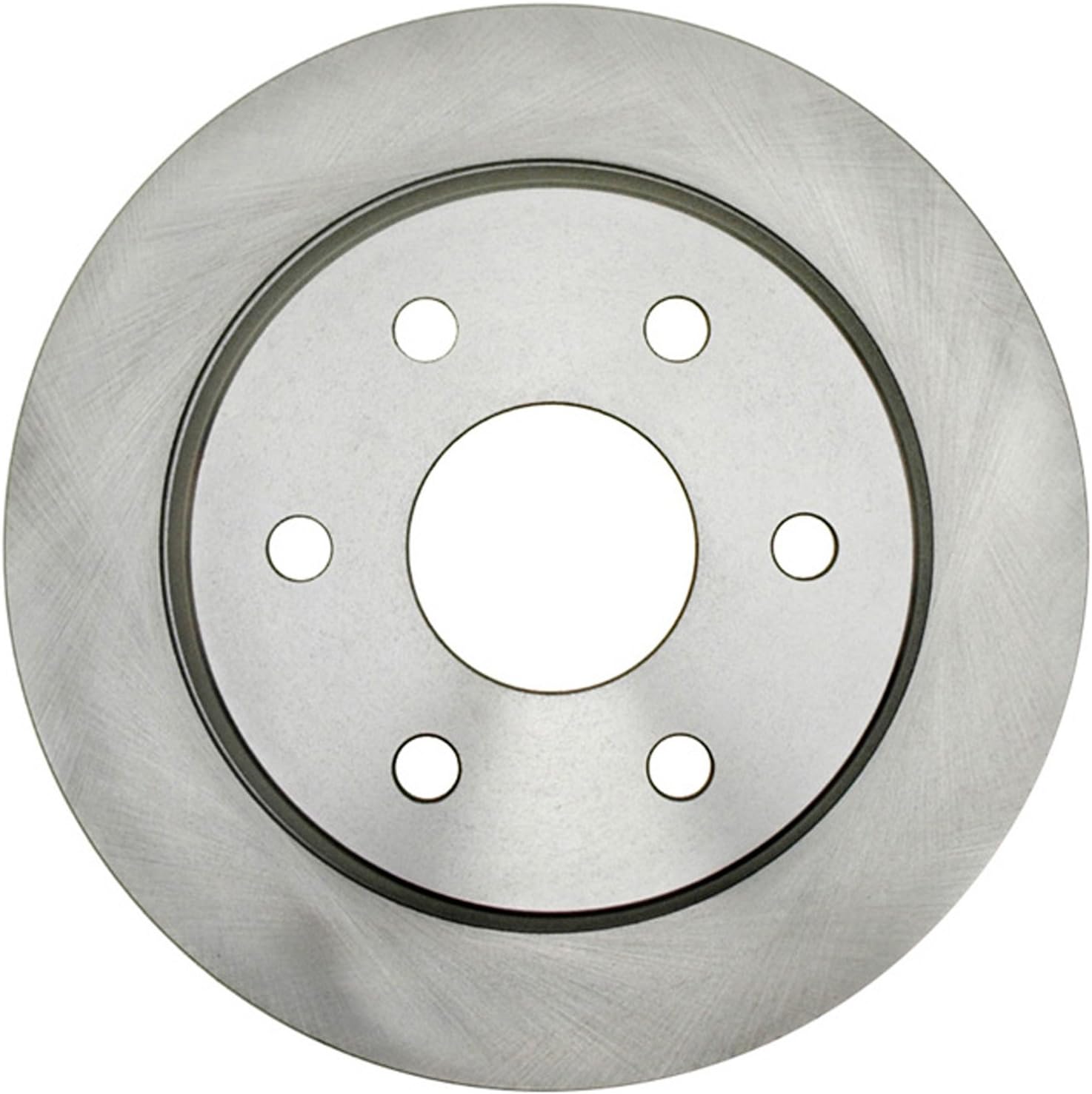 Silver Rear Disc Brake Rotor Pack of 2 W698