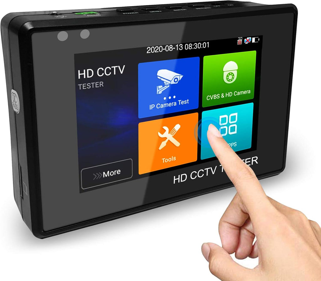 5 in 1 CCTV Camera Tester with 4-inch IPS Touch Screen Monitor V5388