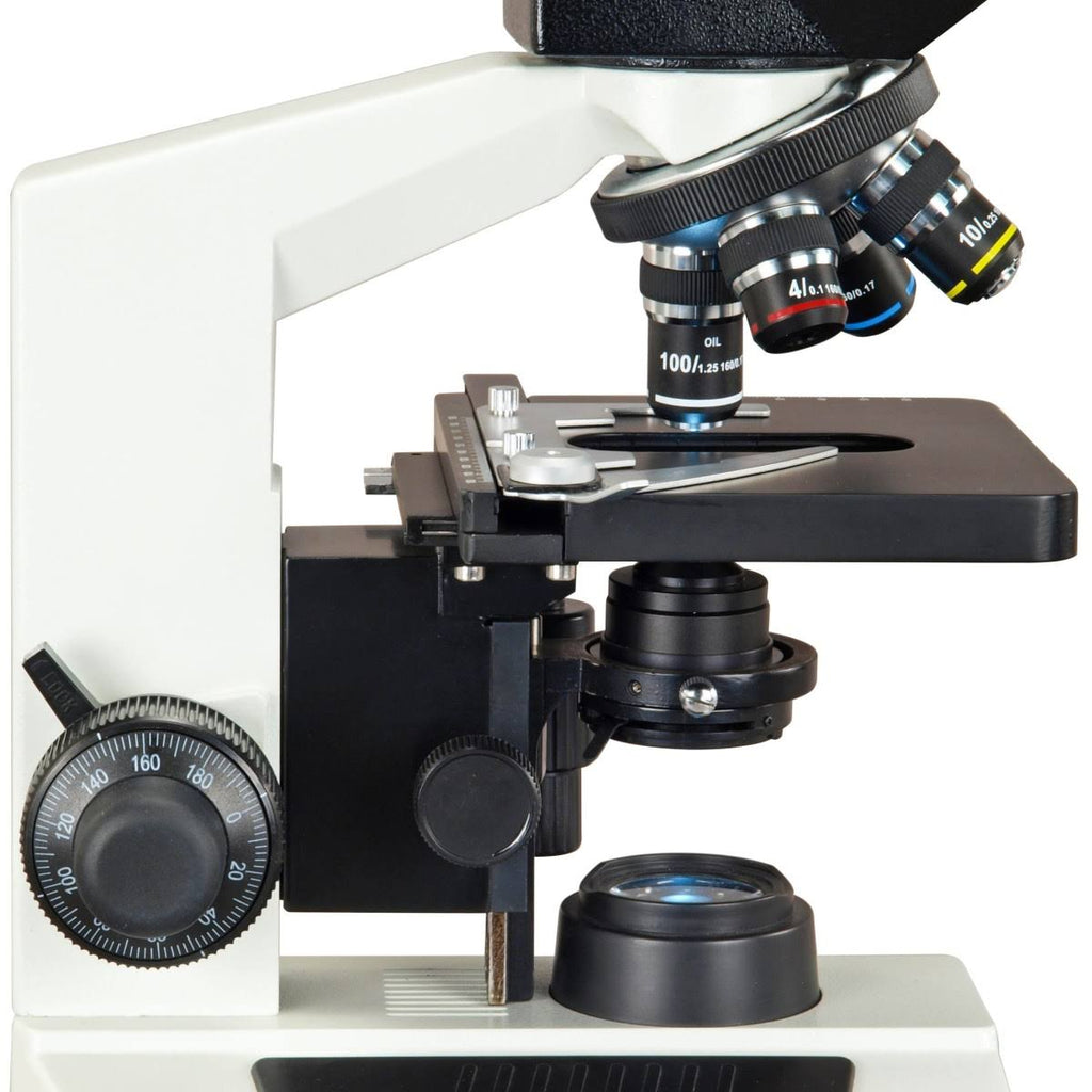 40X-2000X Compound Binocular LED Microscope with 5MP USB Digital Camera D629967