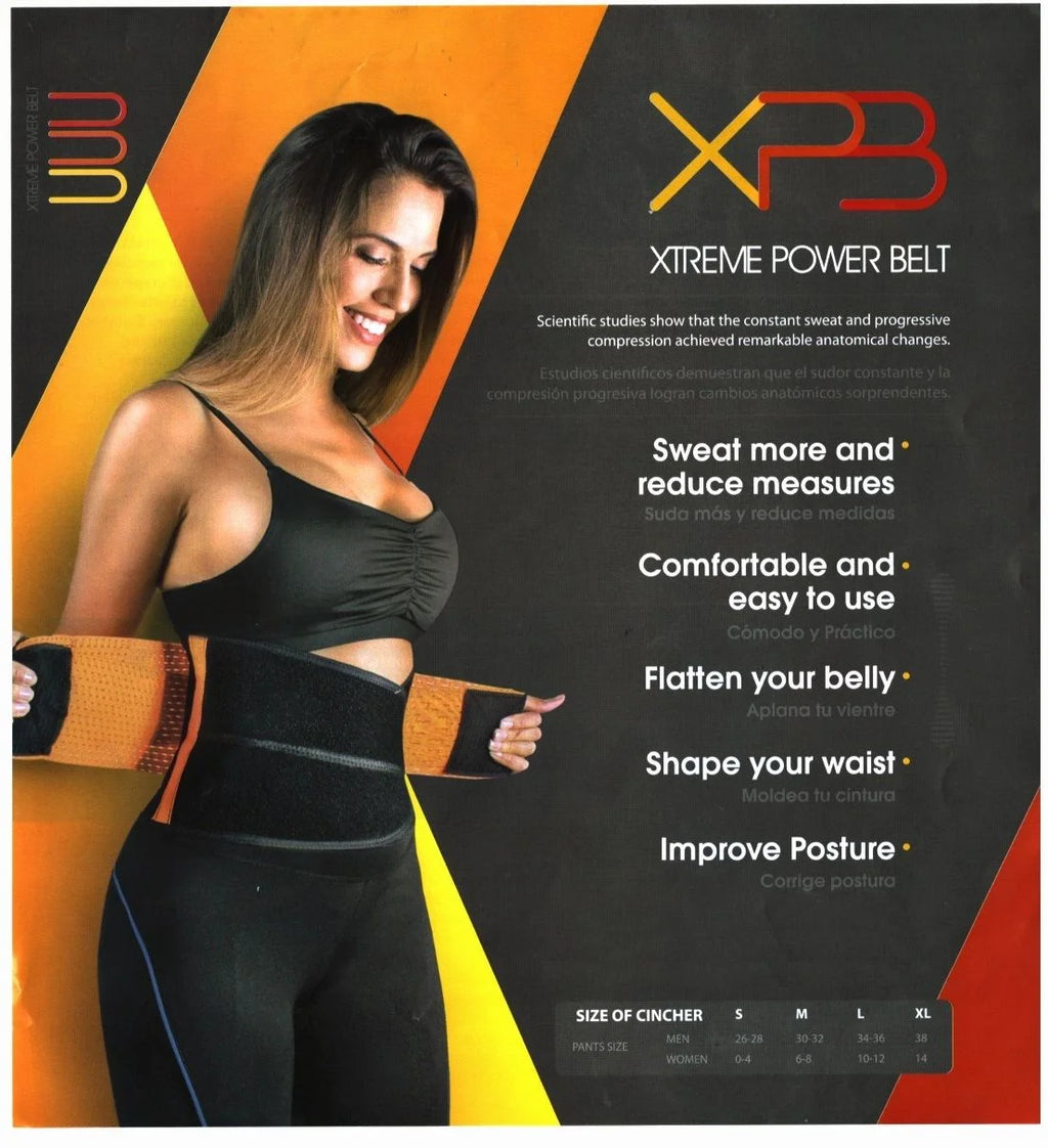 Orange Neoprene Back Support Belt V431554