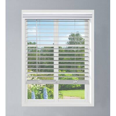 36v5W x 60L Cordless Faux Wood Blinds L278201