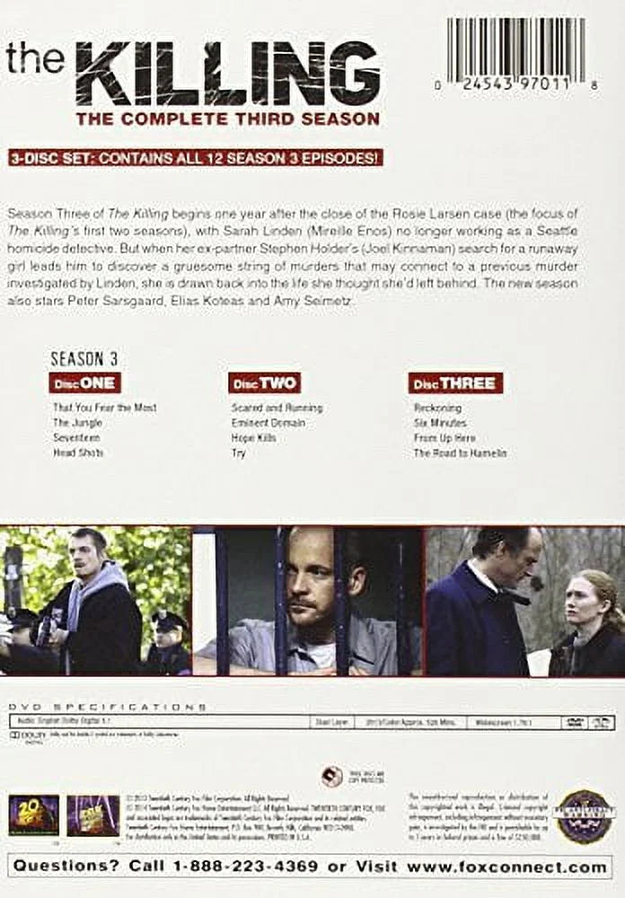 The Killing: The Complete Third Season (DVD) U880