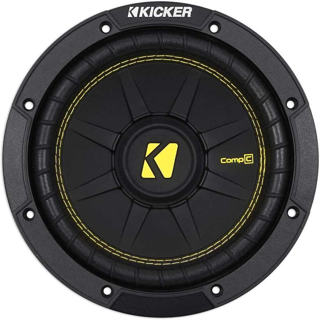 Black Pack of 2 8 Inch Car Audio Subwoofer K96874