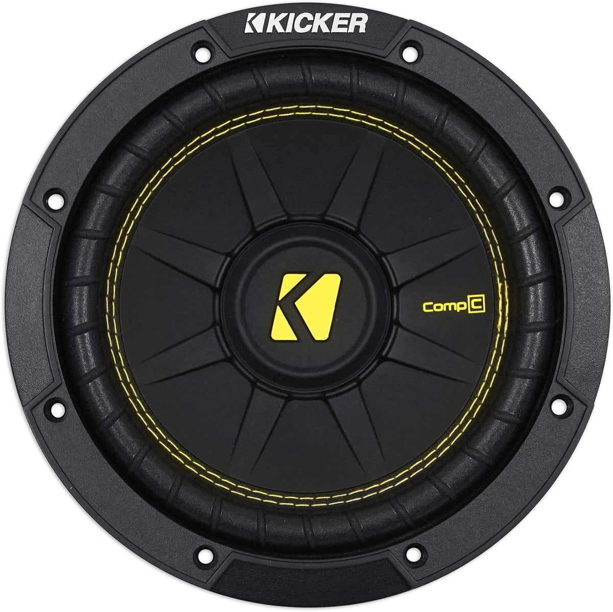 Black Pack of 2 8 Inch Car Audio Subwoofer K96874