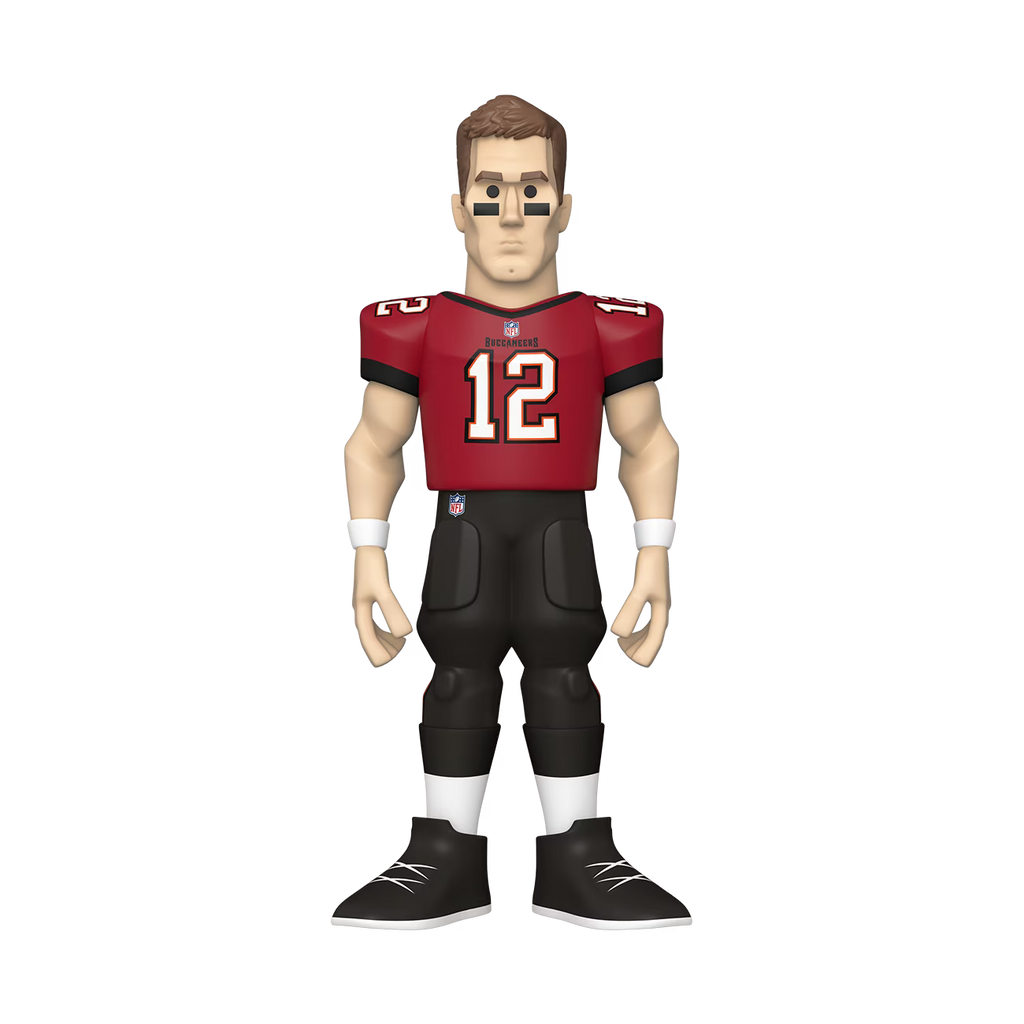 Gold 12" NFL Buccaneers Tom Brady with Chase X2036