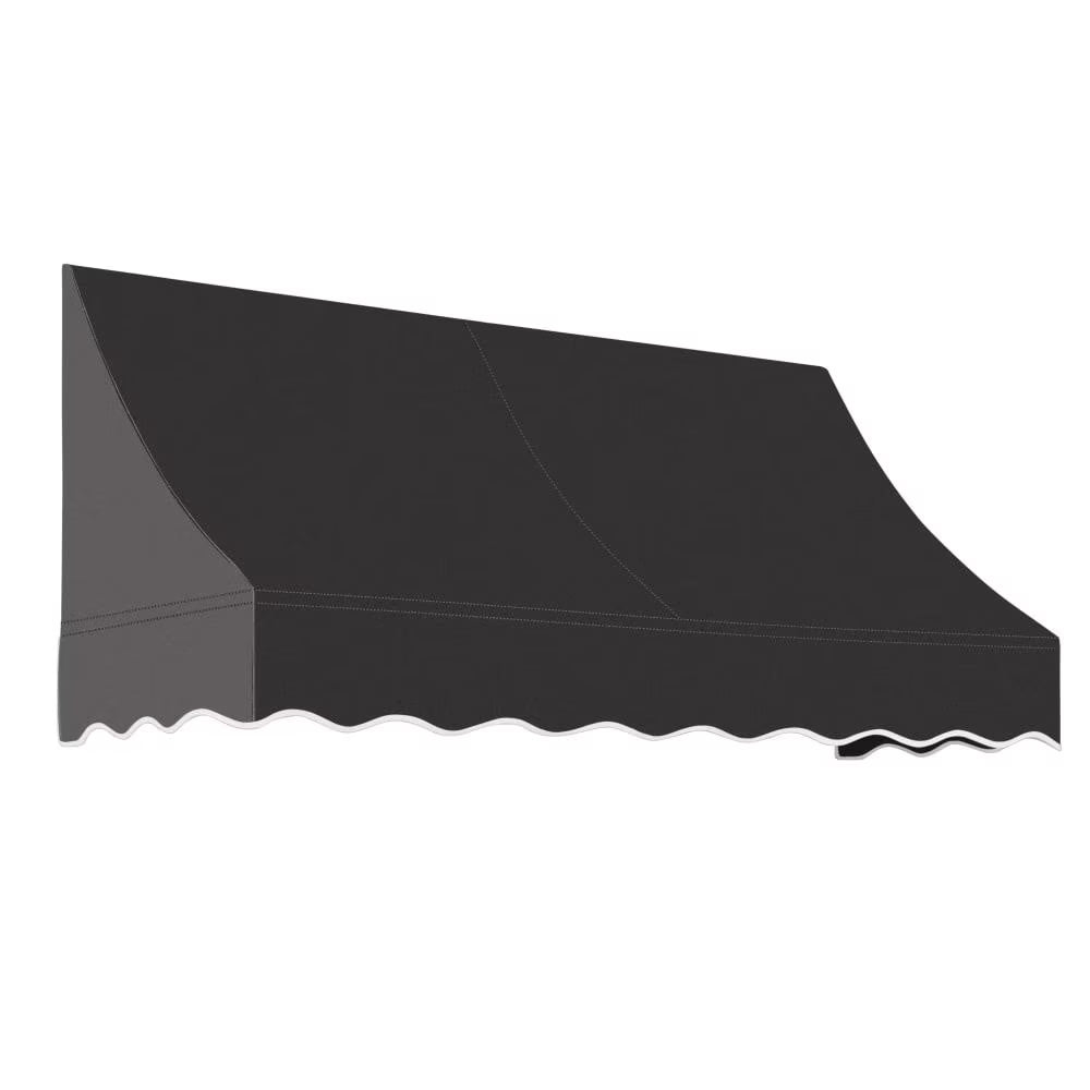 Black Acrylic Fixed Awning V716524