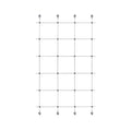 8 ft. x 3 ft. Stainless Steel Wire Rope Plant Trellis Kit I870