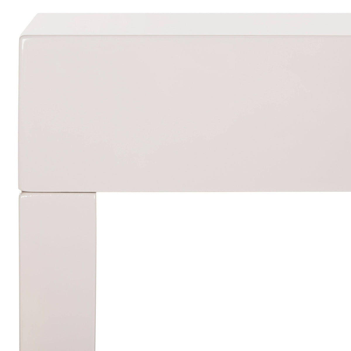 Gray Lacquer Console Table Y10514