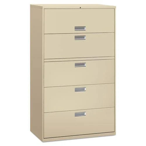 Charcoal Four-Drawer Lateral File Cabinet U7709