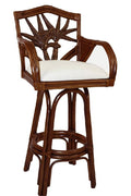 Indoor Swivel Rattan Wicker Barstool A103110
